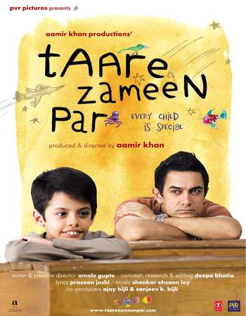 Taare Zameen Par 2007 Hindi BluRay 720p ESubs HEVC 700MB