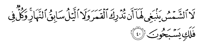 Kandungan Surat Yasin Ayat 38 31 Ogos 2019