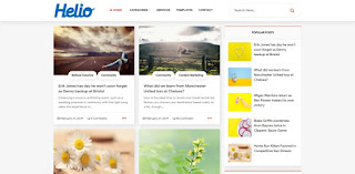 helio blogger template