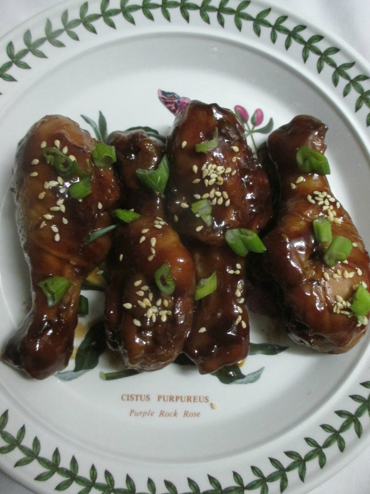 Just my Stuff: Simple and Sticky Hoisin Chicken Drumsticks