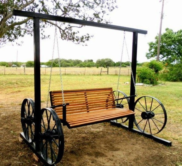 Wooden swing for indoor and outdoor use!