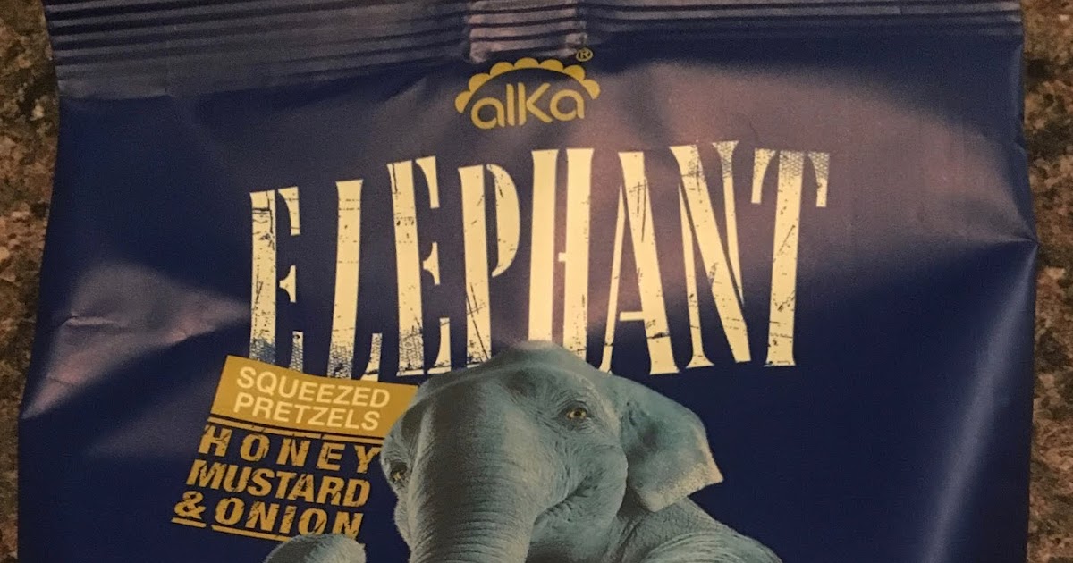 FOODSTUFF FINDS Elephant Honey Mustard & Onion Squeezed Pretzels (NISA