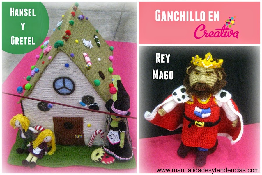 Obras de arte de ganchillo en Creativa Madrid