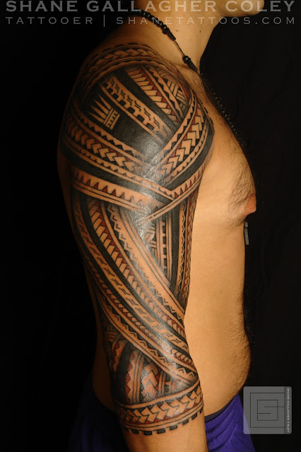 MAORI POLYNESIAN TATTOO: Polynesian Sleeve