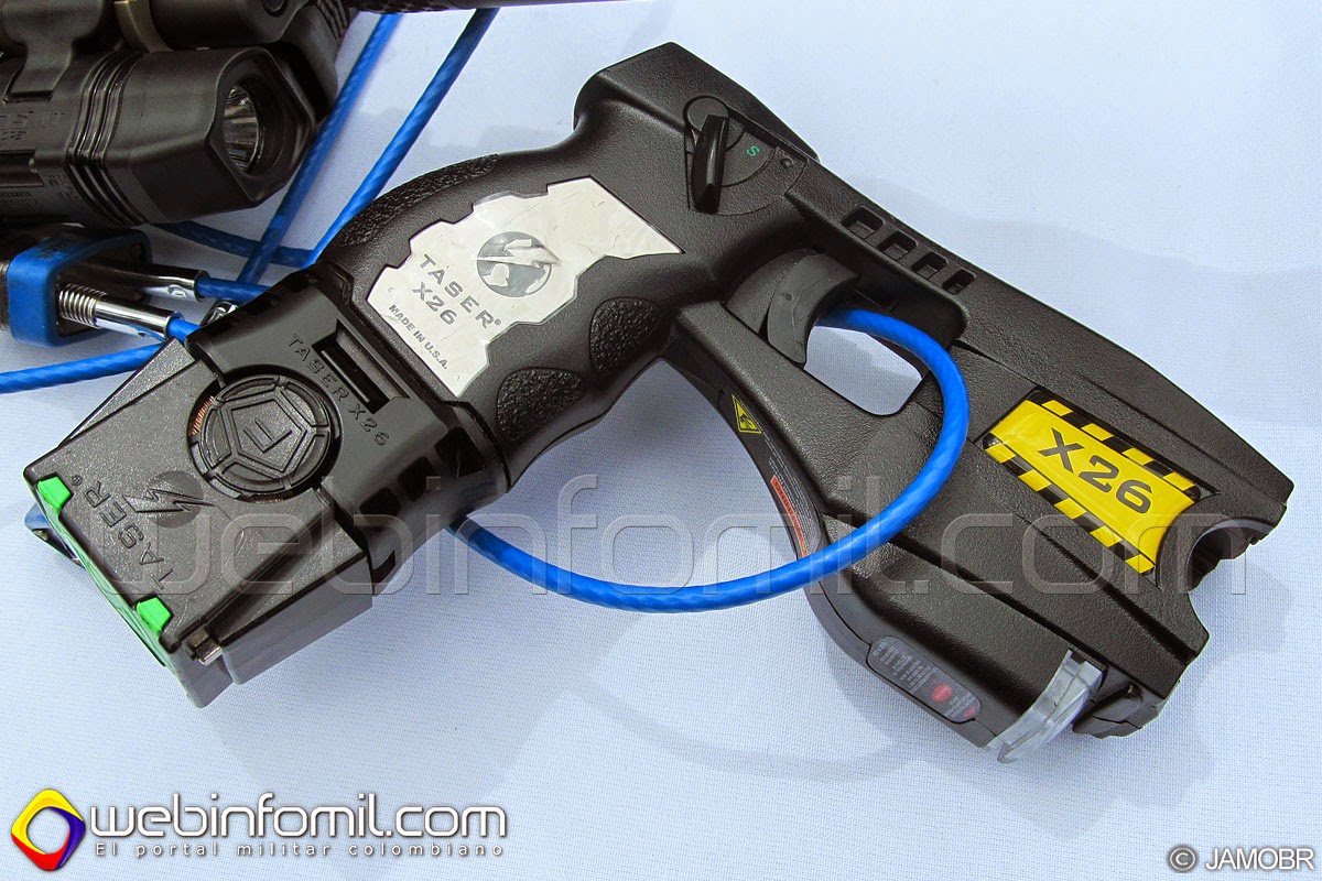 Las pistolas taser son legales en Colombia?