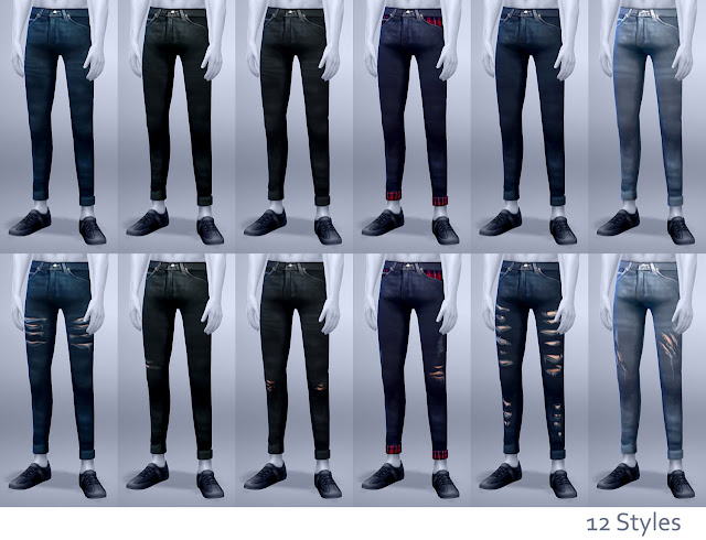 Sims 4 CC's - The Best: Jeans by Manueapinny