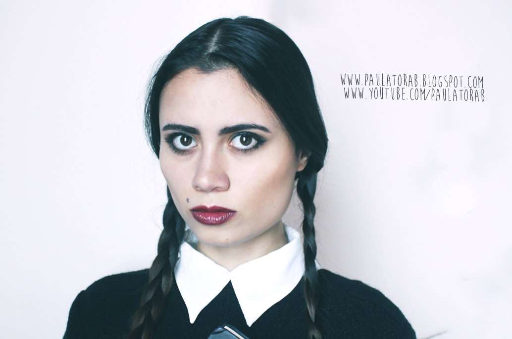 Paulettee: Wednesday Addams Makeup Tutorial!