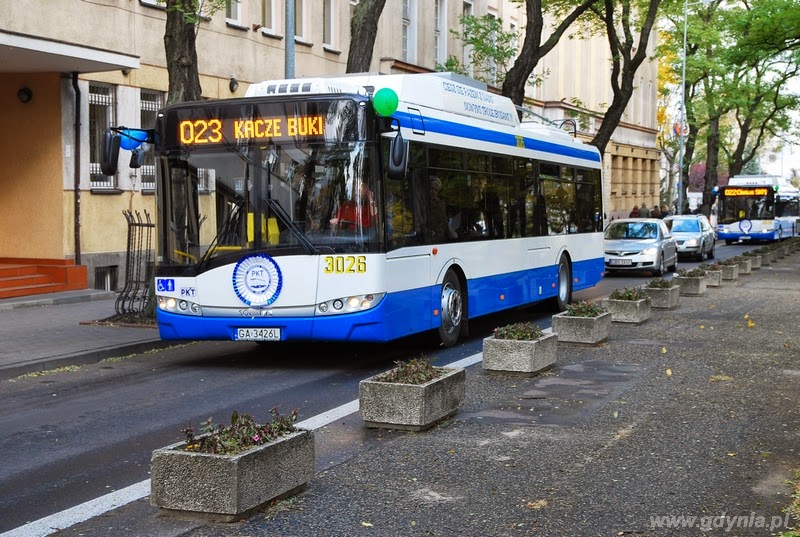 Świętojańska Street: Od 1 maja trolejbusy na Skwerze Kościuszki