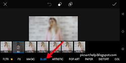 blur picsart background step steps tutorial simple tool open