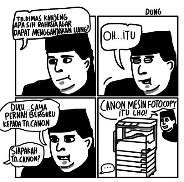 10 Komik Kocak Sindir Kelakuan Dimas Kanjeng Bikin Ngakak Abis Media Bercerita