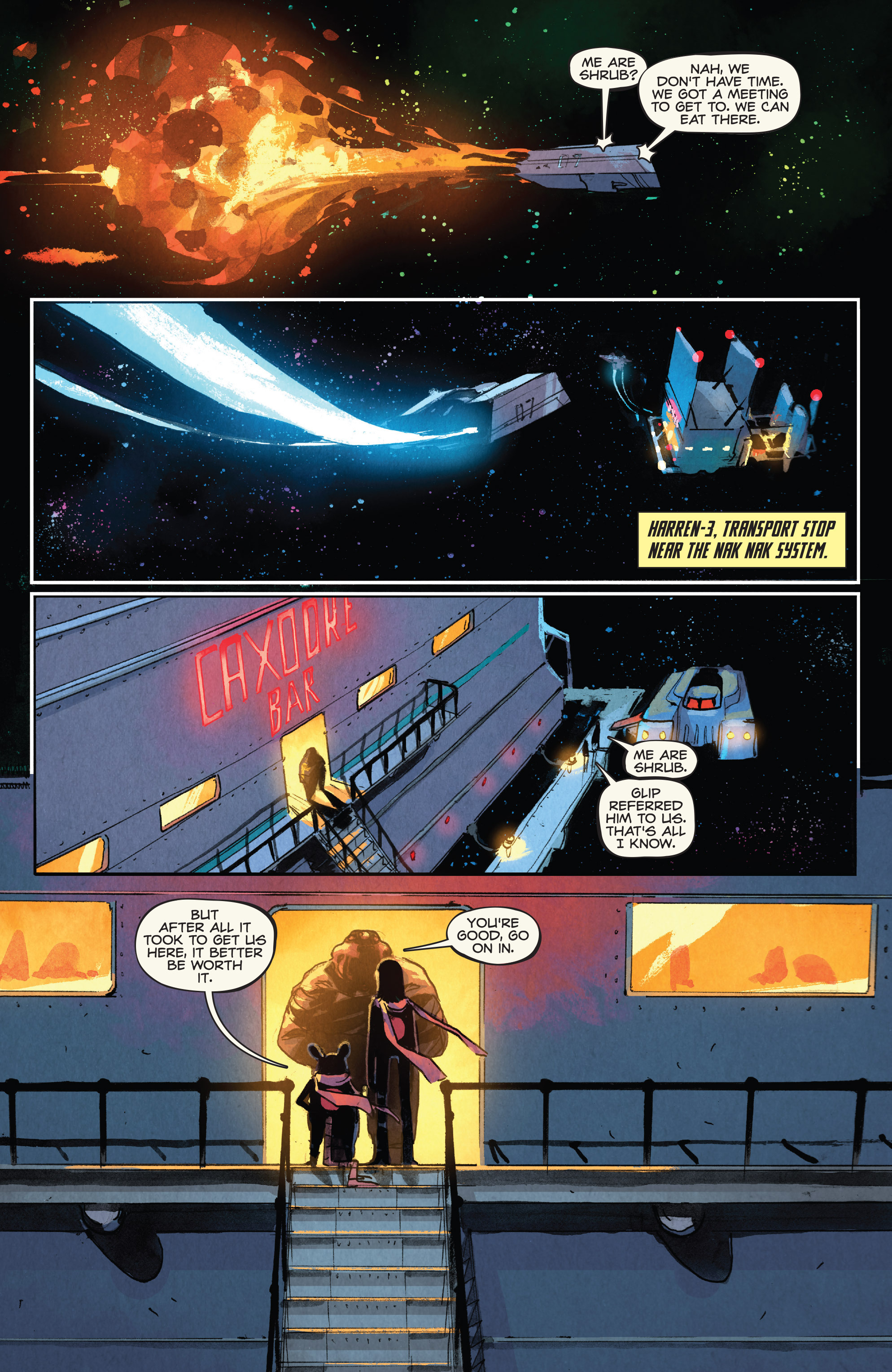 Read online Rocket Raccoon & Groot comic -  Issue #1 - 8
