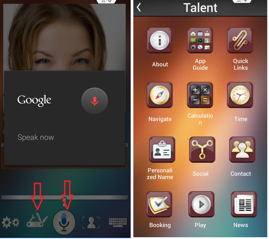 what android assistant apps can use ivona voice