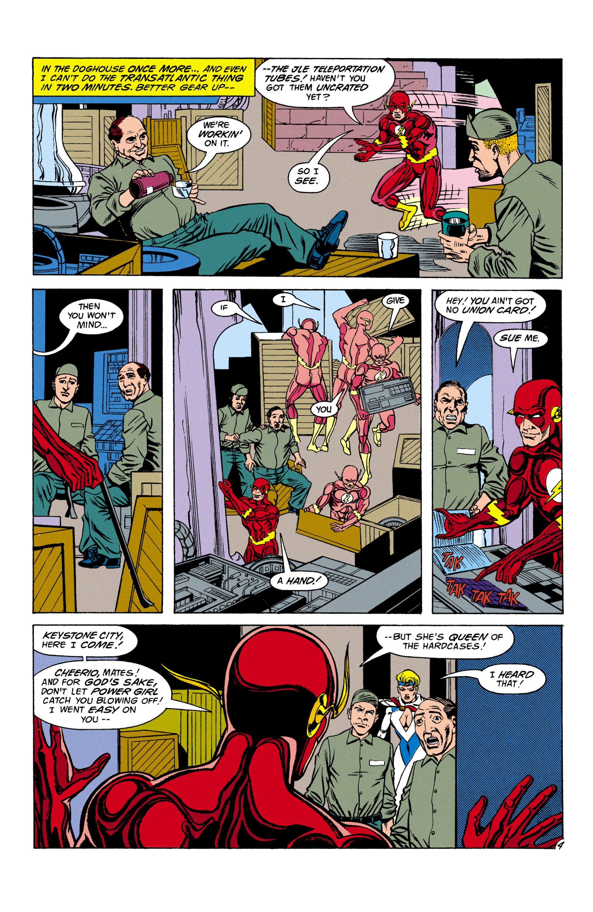 The Flash (1987) issue 69 - Page 5