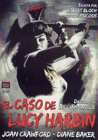 Portada de la edición española del dvd El caso de Lucy Harbin 
