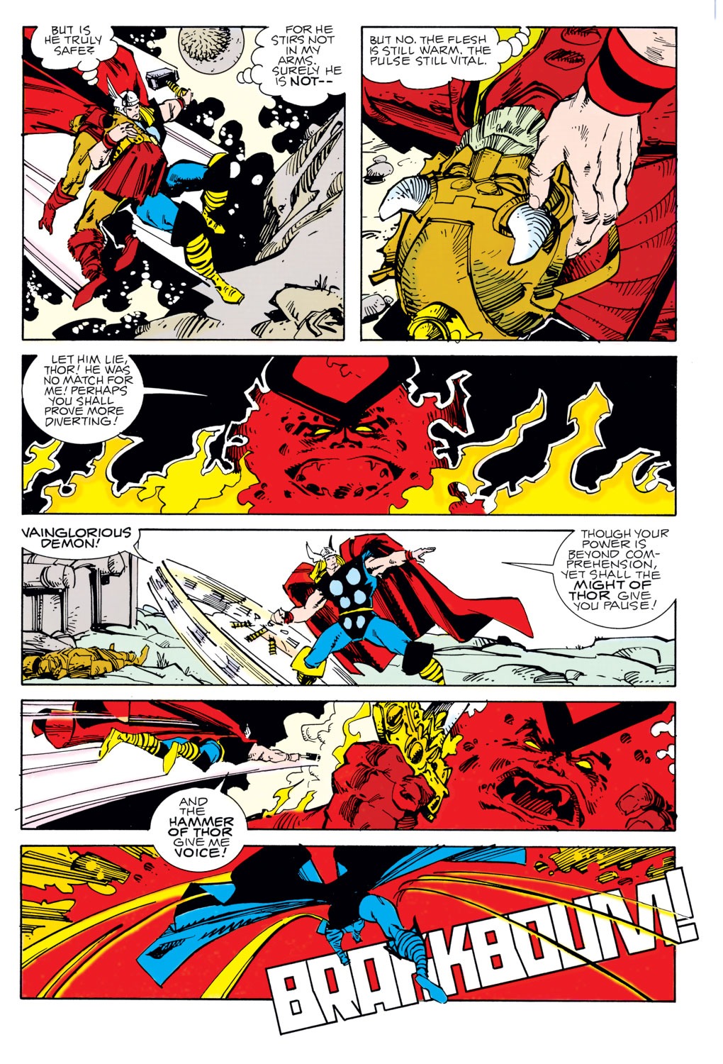 Read online Thor (1966) comic -  Issue #351 - 19