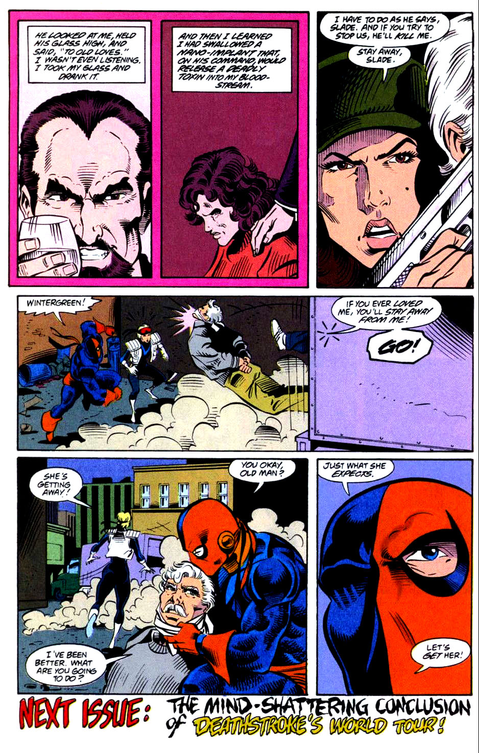 Read online Deathstroke (1991) comic -  Issue #33 - 25