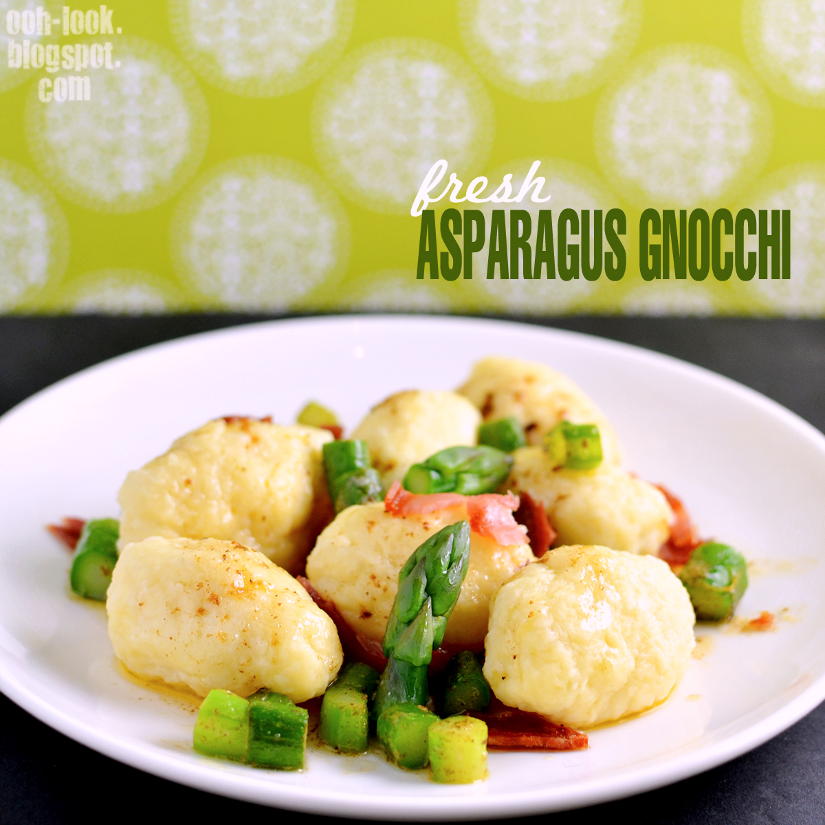 Ooh, Look... Aussie Asparagus with Ricotta Gnocchi