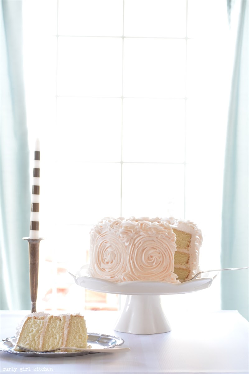 Curly Girl Kitchen: White Cake