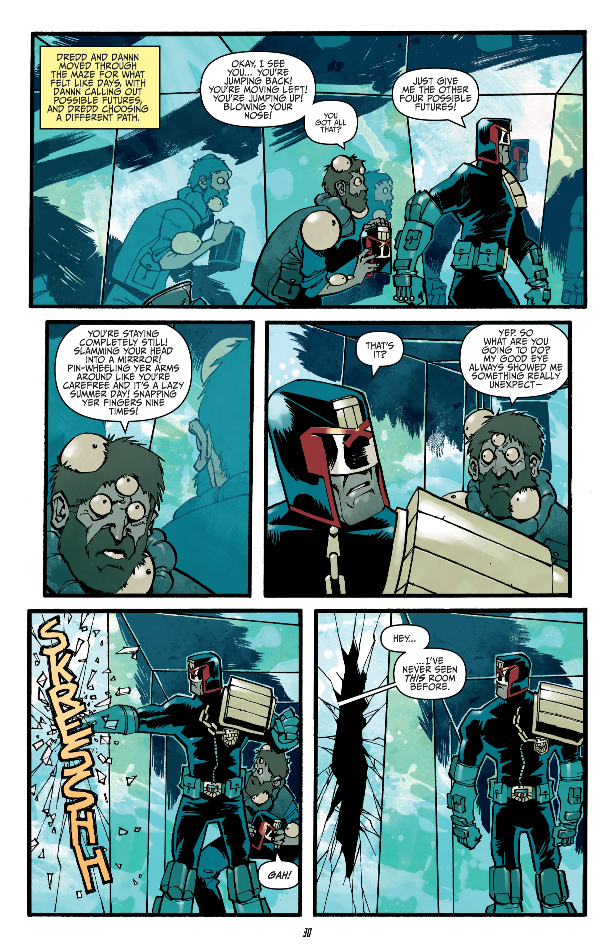 Read online Judge Dredd (2012) comic -  Issue # _TPB 3 - 30