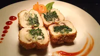 Spinach cheese stuffed mushrooms Food Recipe Dinner ideas
