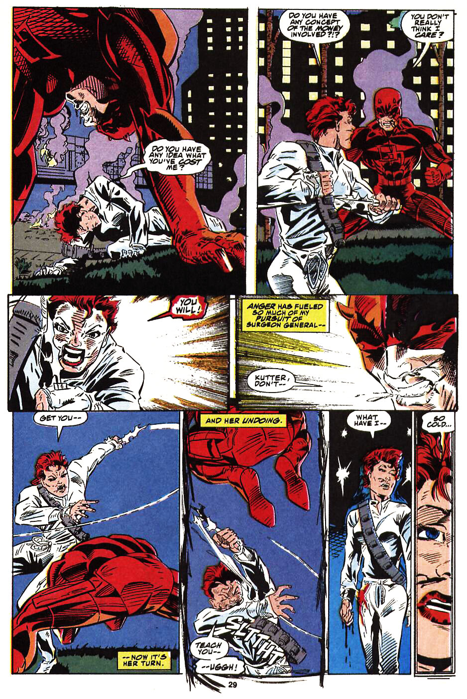 Read online Daredevil (1964) comic -  Issue #306 - 23