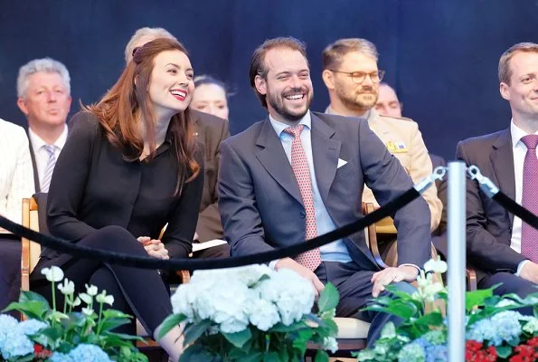 Duke Henri, Duchess Maria Teresa, Prince Guillaume, Princess Stephanie, Prince Felix, Princess Claire, Prince Louis, Princess Alexandra