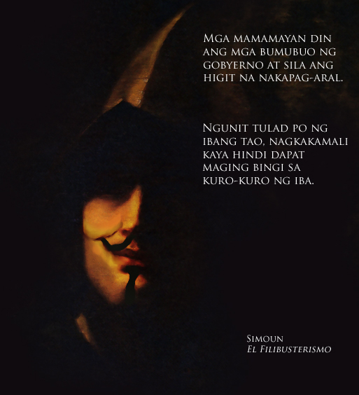 Simoun El Filibusterismo Quotes / Orangnya Sengsara Tagalog Sa - Vrogue