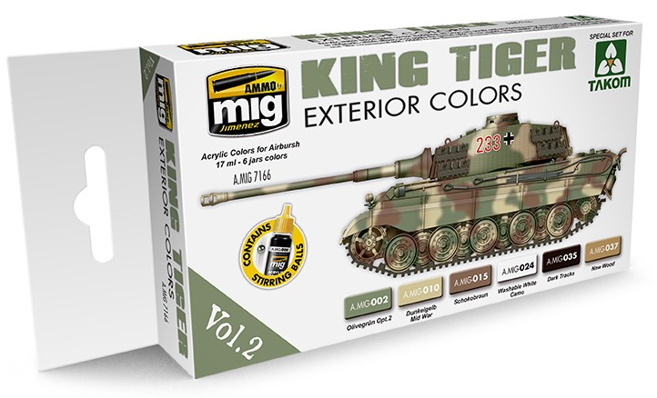 Novedades de AMMO King-tiger-exterior-color-special-takom-edition-vol2