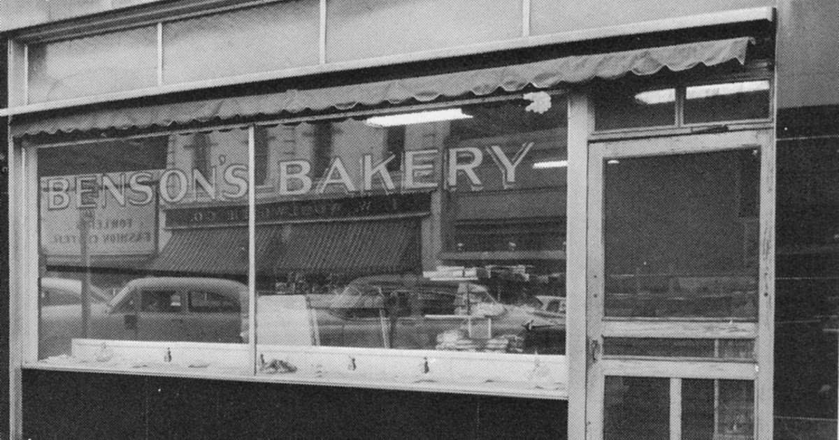 IMAGES OF OUR PAST BENSON'S BAKERY 1960, DUBLIN, WEST