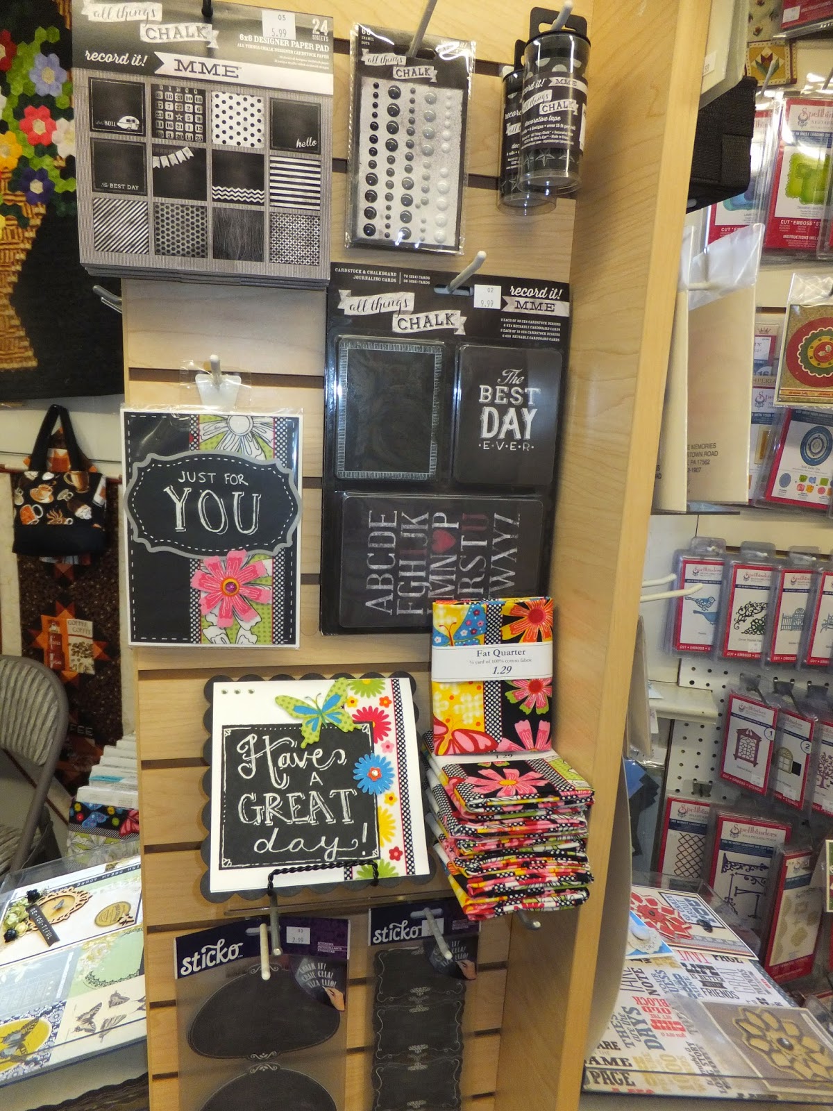 Farmhouse Memories Chalkboard Paper & Embellishments!