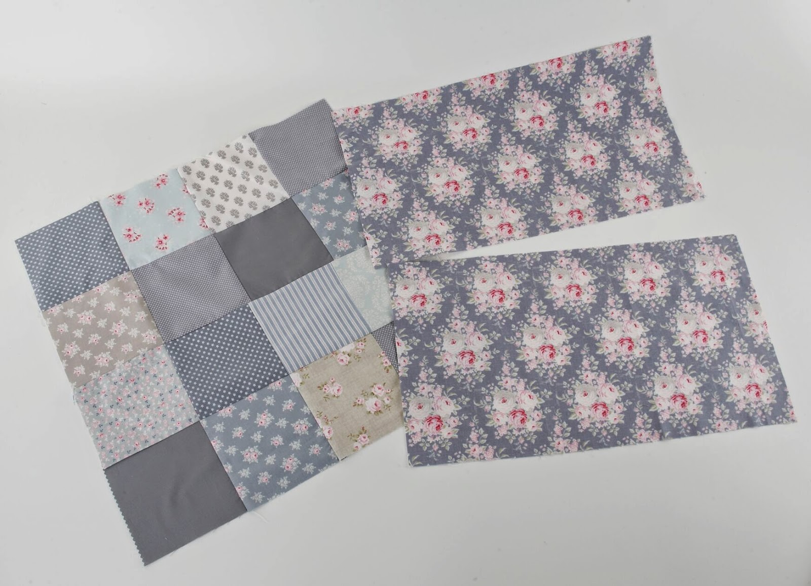 Sew What? by Debbie Shore Patchwork cushion cover project