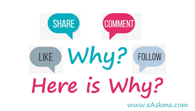 Like, Share, Comment, Follow: Why You Should (Bonus tips: Uncovering Why Brand Wants it.): eAskme
