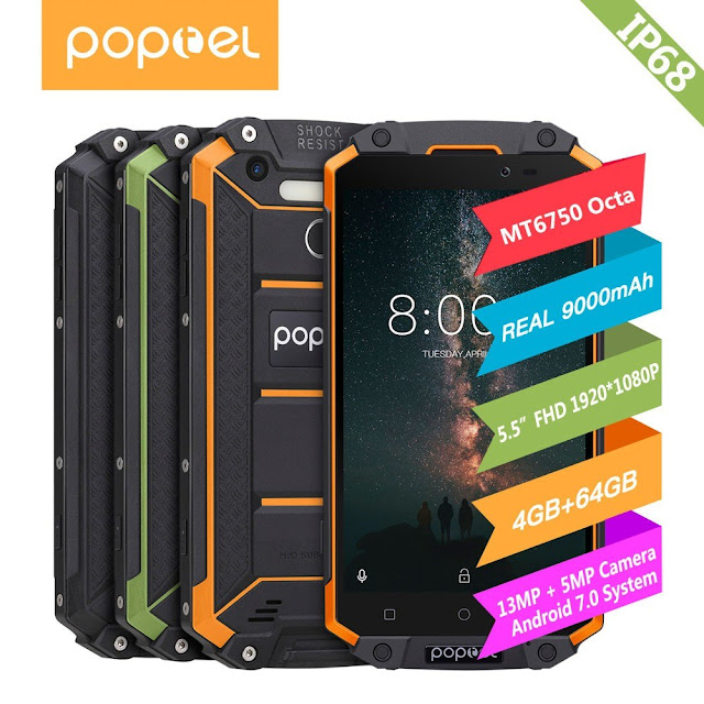 Poptel P9000 Max IP68 4G Smartphone Poptel P9000 Max IP68 4G Smartphone