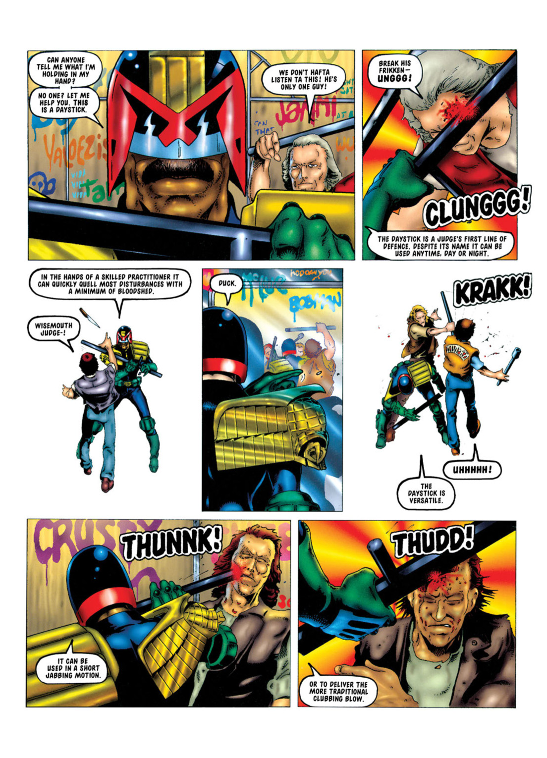 Read online Judge Dredd: The Complete Case Files comic -  Issue # TPB 25 - 7