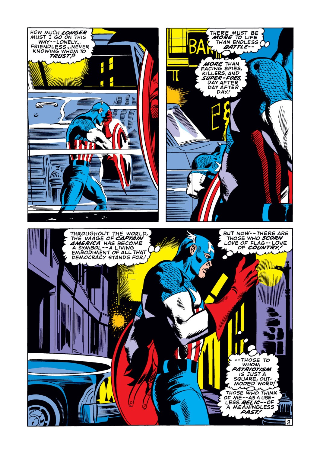 Read online Captain America (1968) comic -  Issue #122 - 3