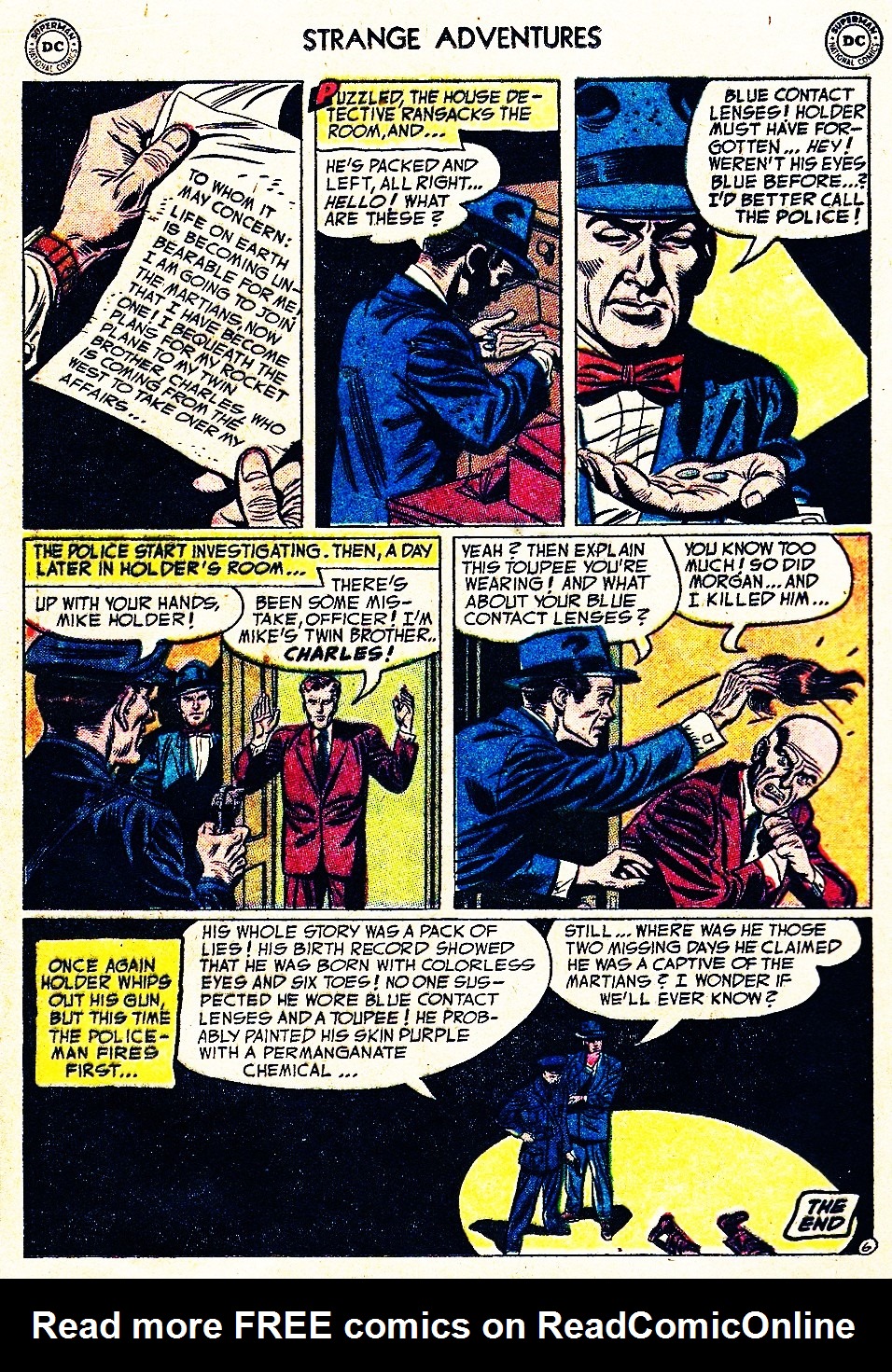 Read online Strange Adventures (1950) comic -  Issue #36 - 16
