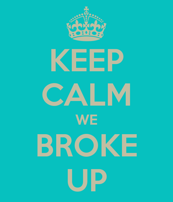We break up перевод