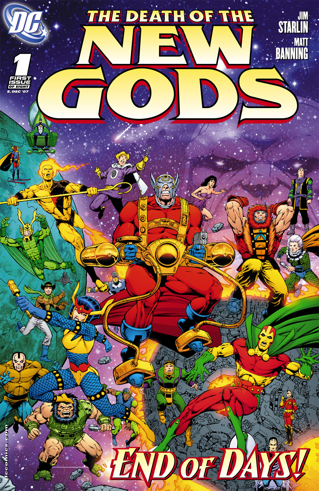 Read online Death of the New Gods comic -  Issue #1 - 1