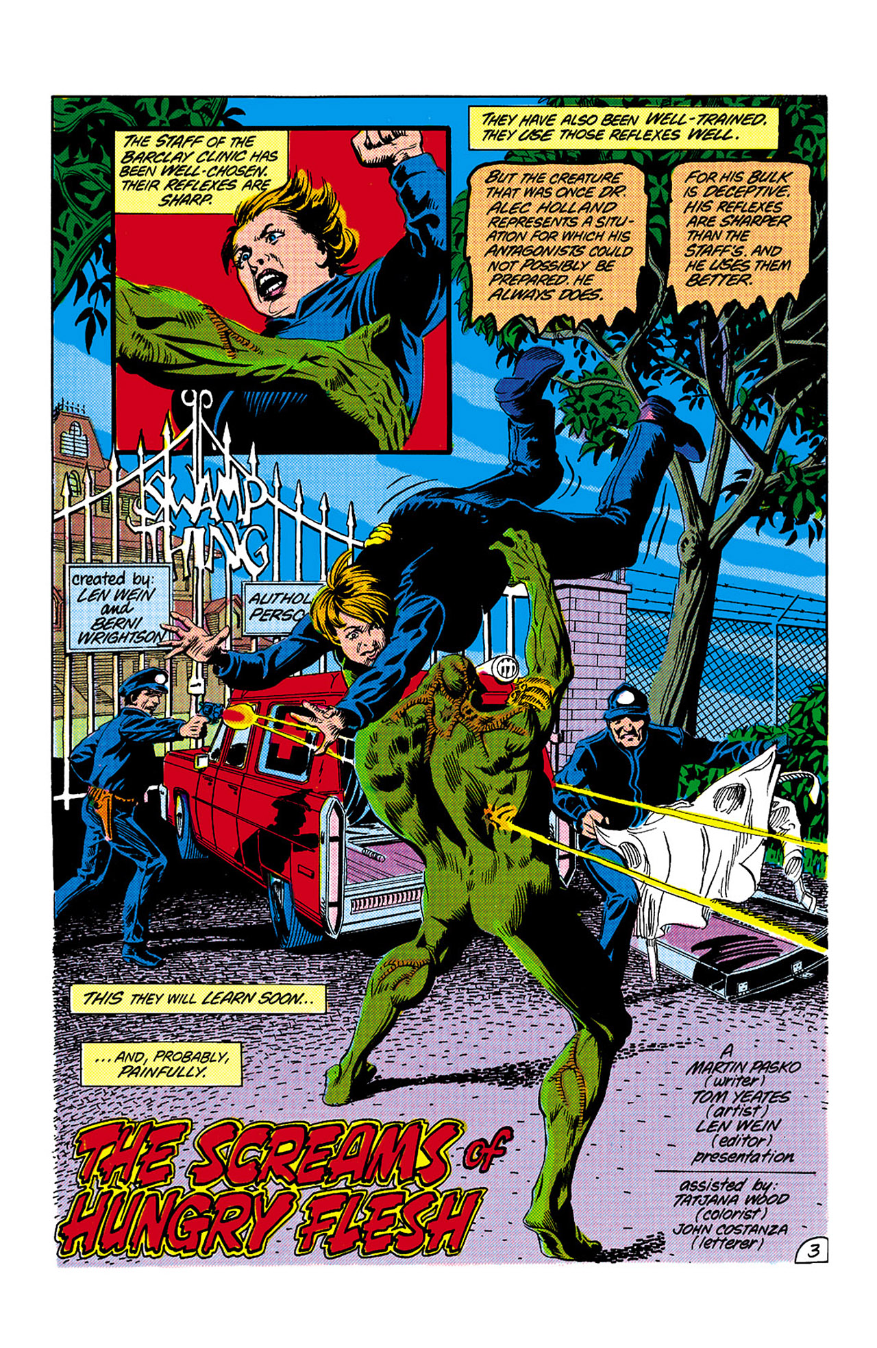 Read online Swamp Thing (1982) comic -  Issue #5 - 4