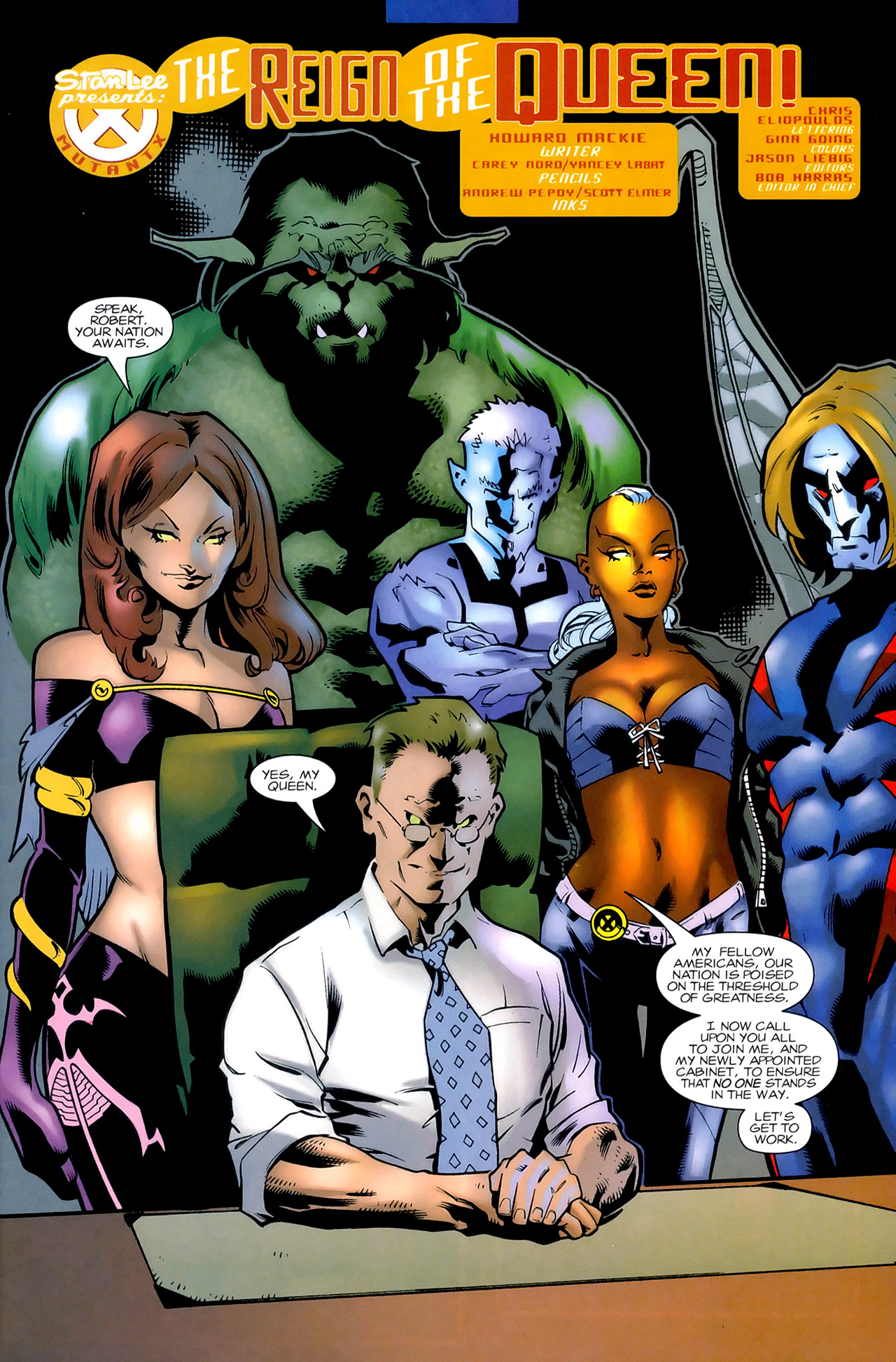 Read online Mutant X comic -  Issue #8 - 4