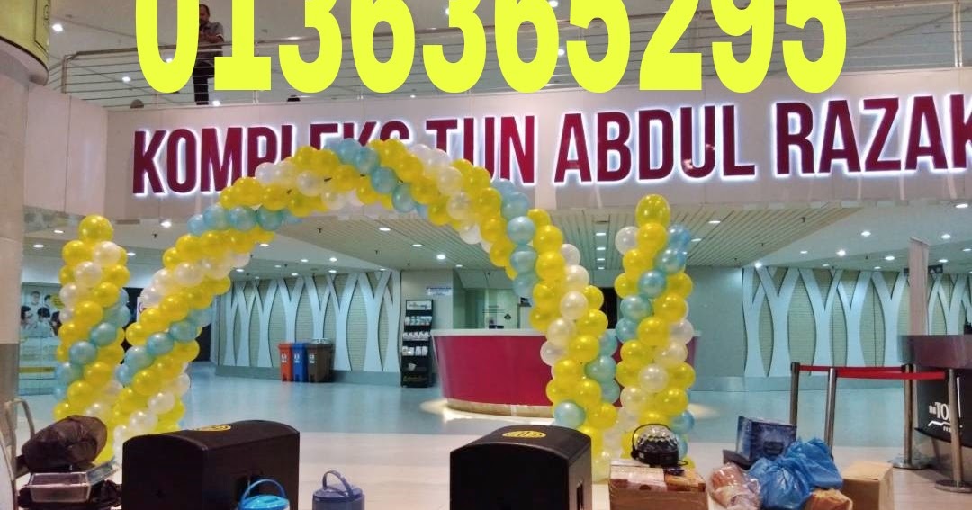 azmi belon ARCH BALLOON 2 STAND (SUBANG JAYA)