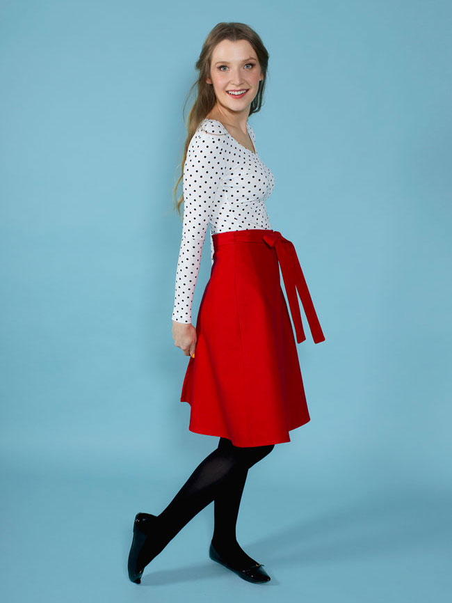 Miette skirt - easy sewing pattern for beginners