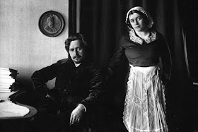 писатель Леонид Андреев со второй женой Анной