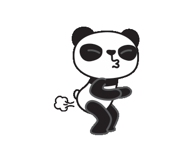 LINE Creators' Stickers - Just Dance : Panda Example with GIF Animation
