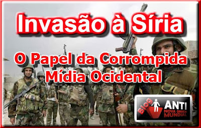 A Ameaça de Ataque à Síria e o Papel da Depravada Mídia Ocidental que Sabia do Envolvimento de Terroristas