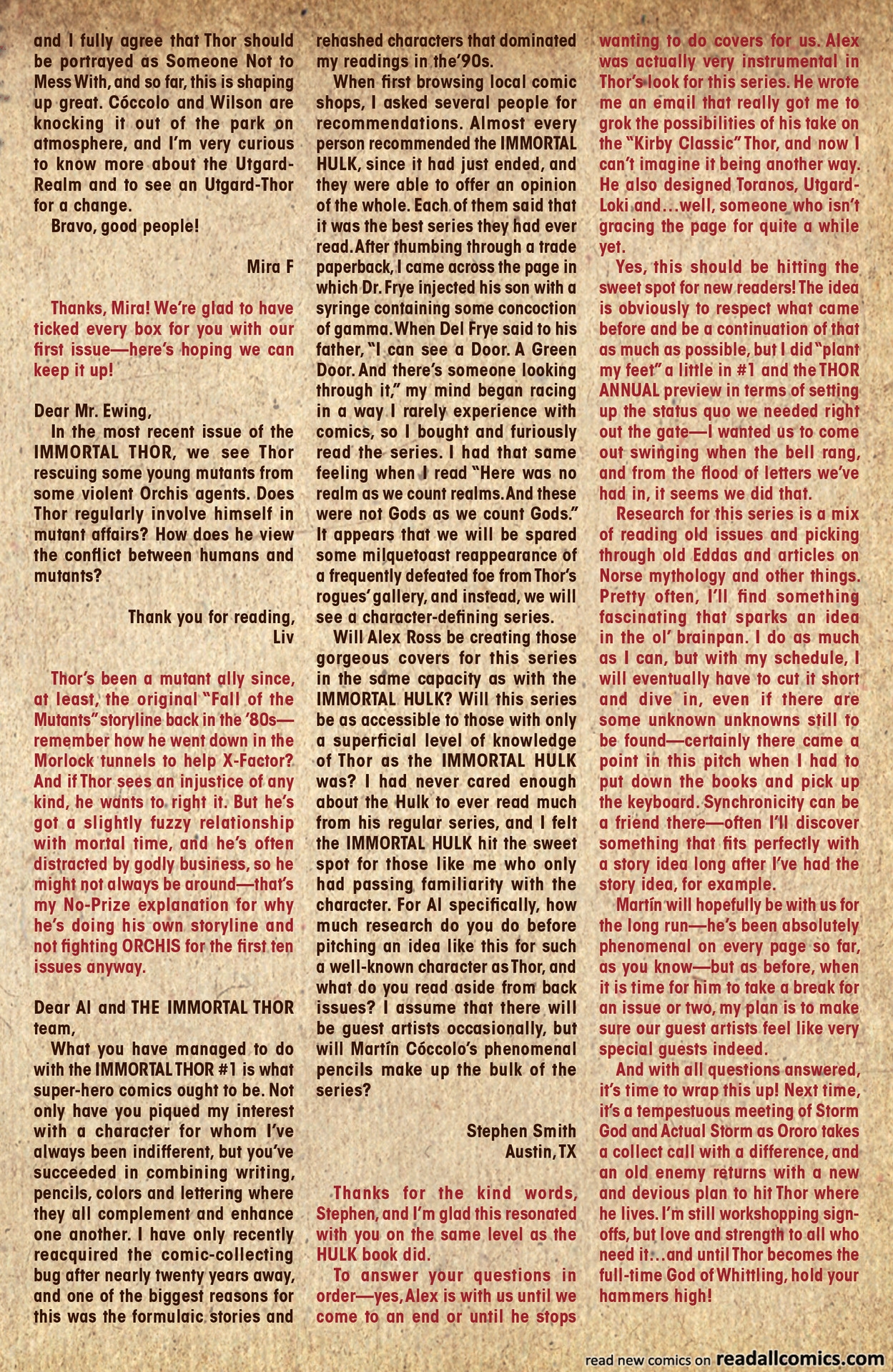 The Immortal Thor chapter 3 page 22