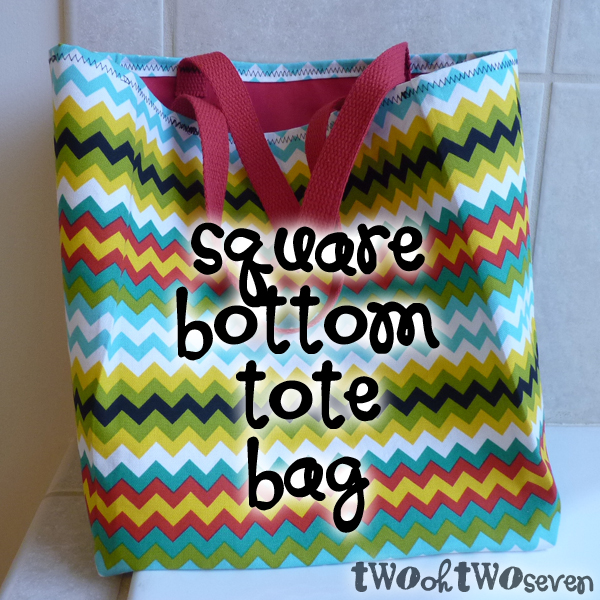 ... this fun print in a big way, and what better way than a huge tote bag