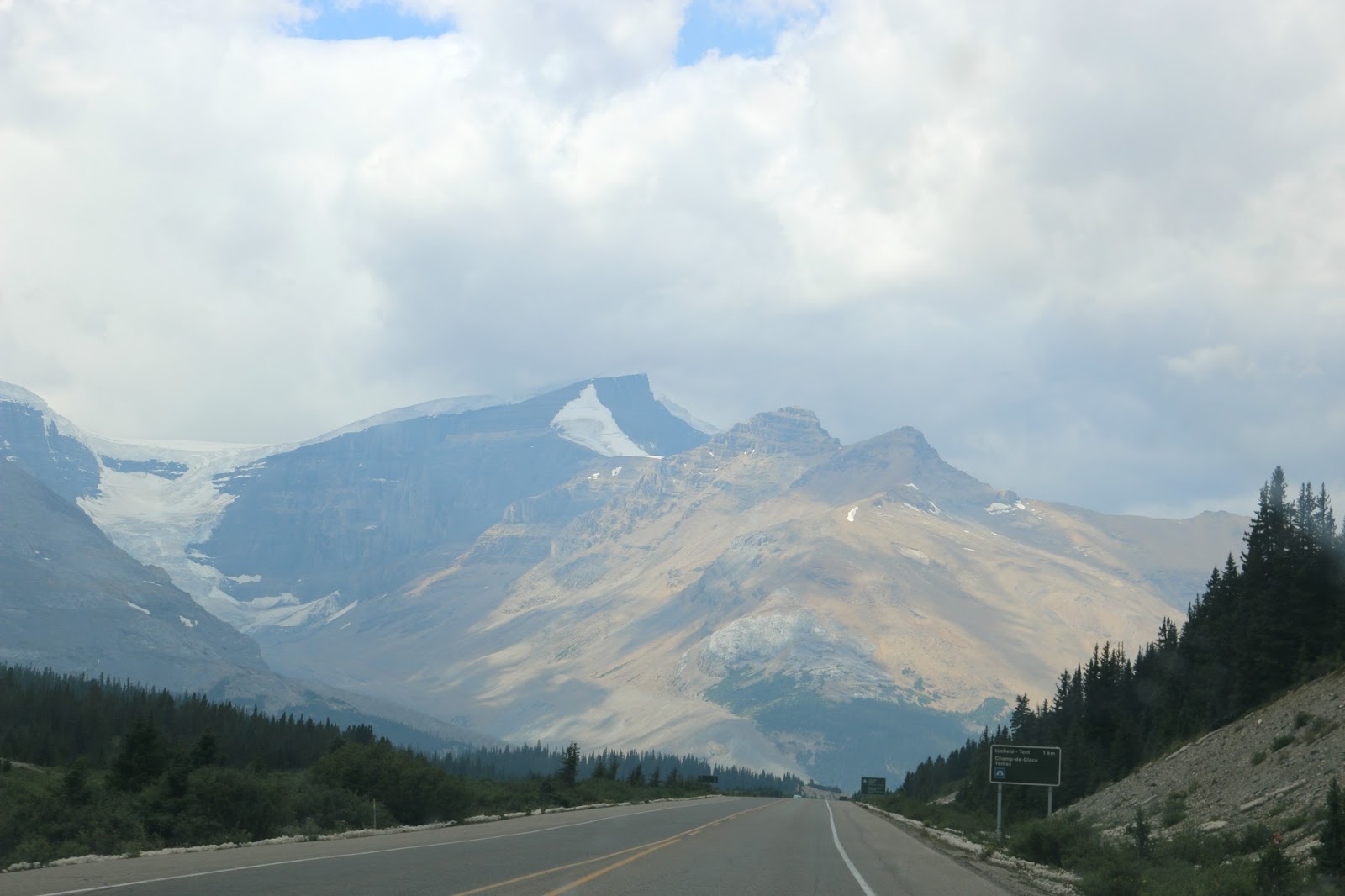 Highway 93 Columbia Icefield Banff National Park Alberta Canada 