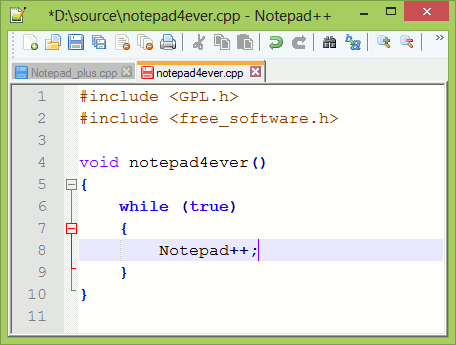 Free Download Notepad++ Latest Version Free Download Notepad++ Latest Version