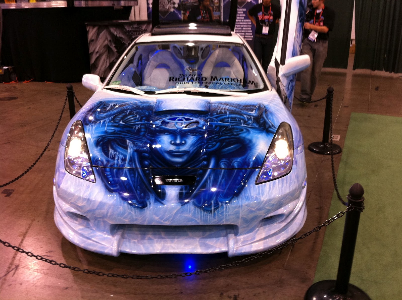 posted by marisa horn labels airbrush auto car art